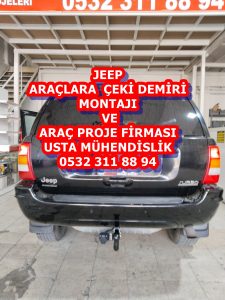 jeep çeki demiri montajı ve araç proje firması USTA MÜHENDİSLİK 05323118894