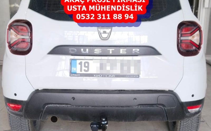 dacıa duster-ceki-demiri-montaji-fiyati-maliyeti-ve-arac-proje-firmasi-ankara USTA MÜHENDİSLİK 05323118894