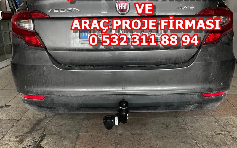 fıat egea çeki demiri takma montajı ve araç proje firması ankara USTA MÜHENDİSLİK 05323118894