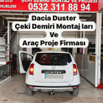 Dacia Duster araçlara çeki demiri taktma baglama , Montaj işlemleri USTA MÜHENDİSLİK, 05323118894